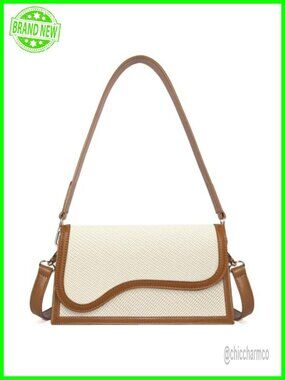 Small Shoulder Purses for Women Crossbody Hobo Underarm Handbags Faux Leather